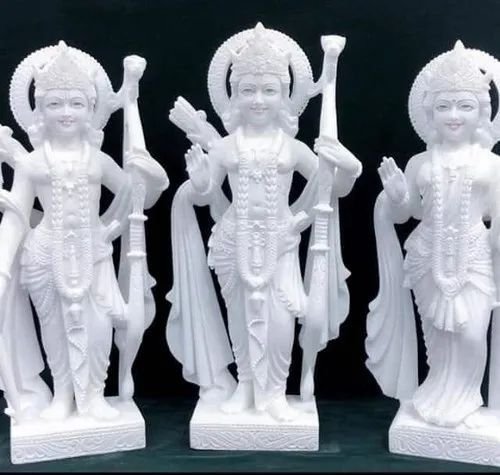 Ram Laxman Sita Marble Idols